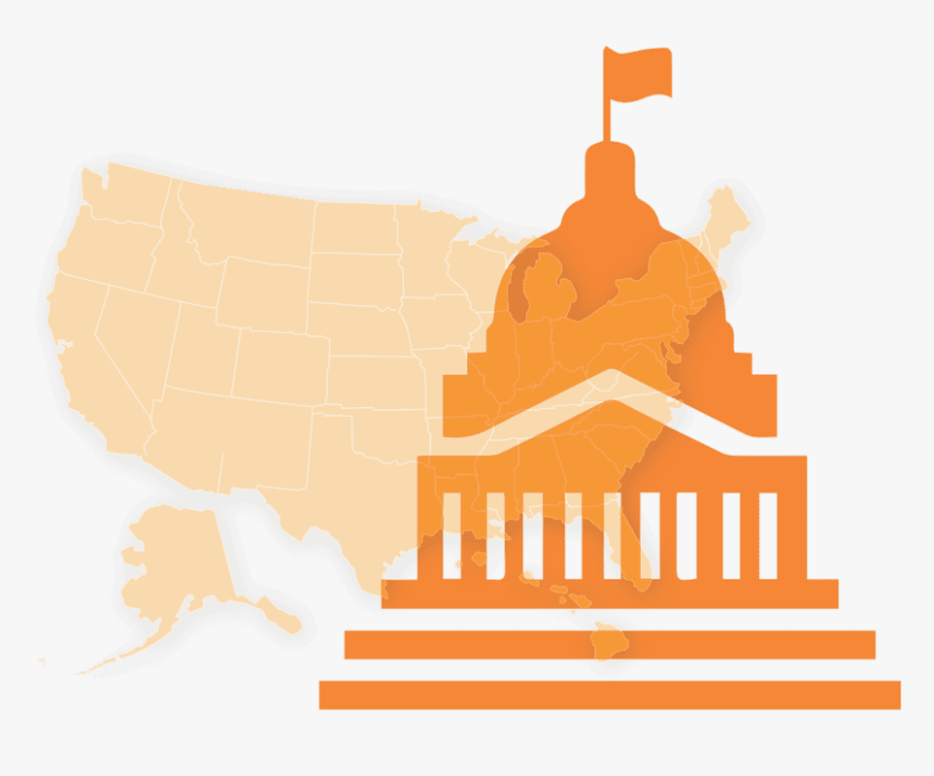 Capitol Building - House Of Congress Png, Transparent Png