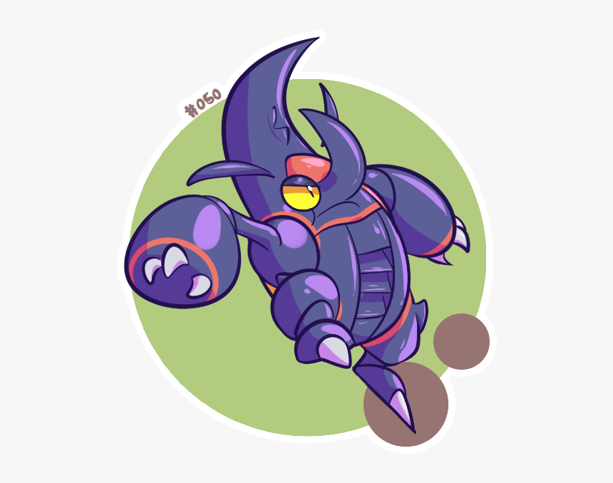 Mega Heracross
” - Cartoon, HD Png Download