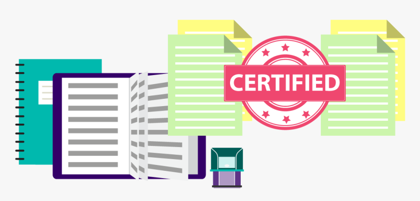 Certified Translation Sample - Graphic Design, HD Png Download