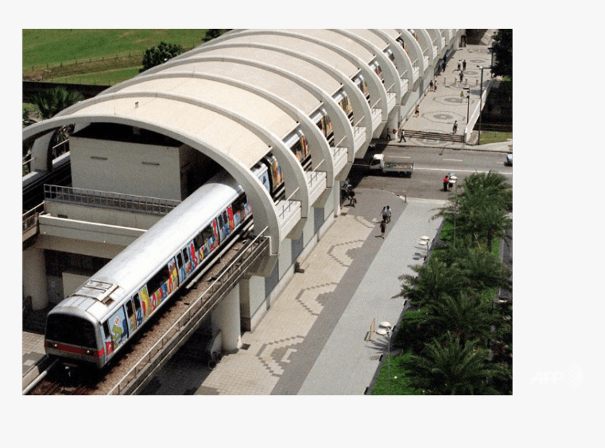 Singapore Trains Equipped With Automatic Fire Detection - High-speed Rail, HD Png Download