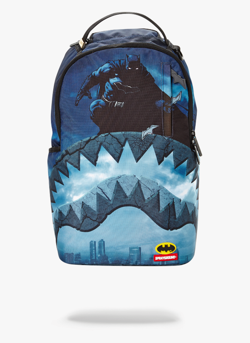 Sprayground Batman Stone Shark Backpack, HD Png Download