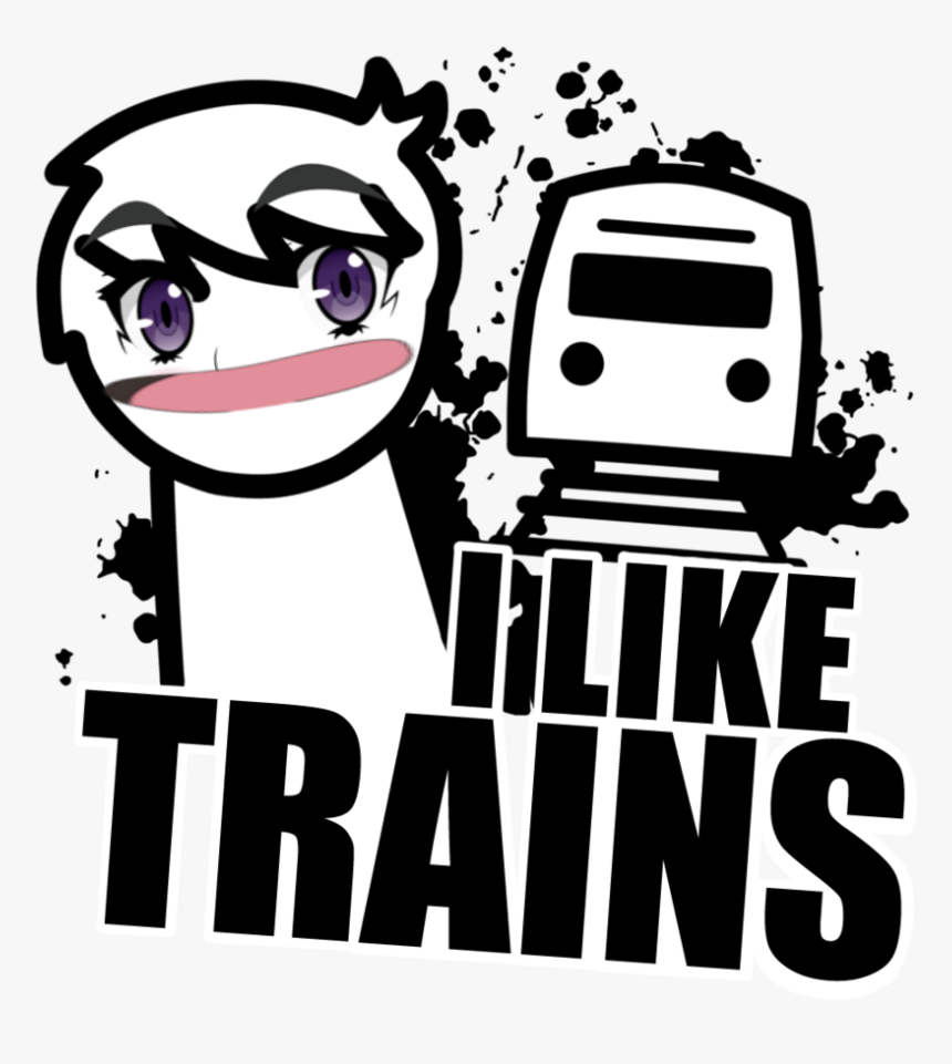 Transparent Black Rock Shooter Png - Like Trains, Png Download