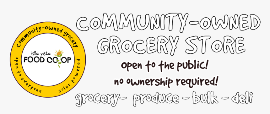 Isla Vista Food Co-op - Isla Vista Food Co Op, HD Png Download