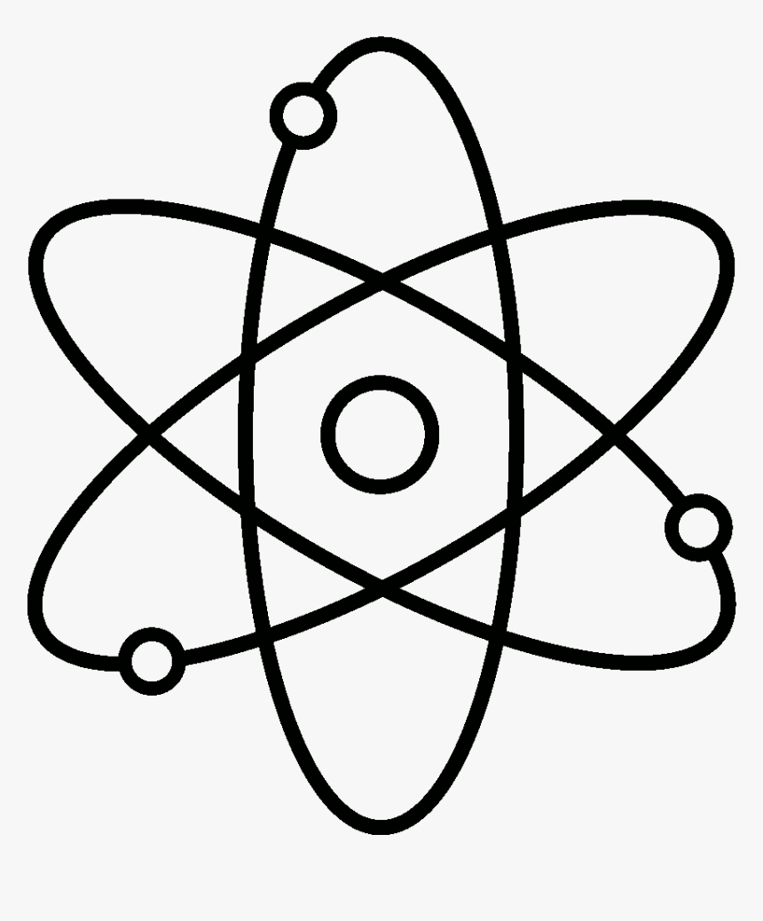 Transparent Don T Clipart Black And White Atom Clipart Black