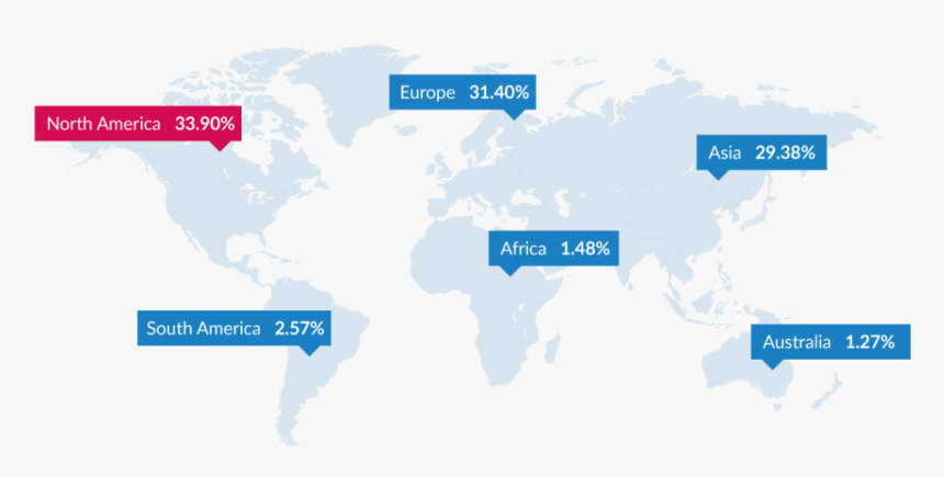Image Theft By Nation - Map, HD Png Download