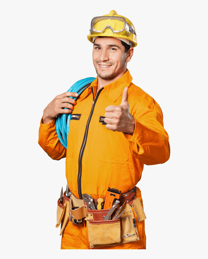 Scottsdale Electrician - Trabajador De Construccion Feliz, HD Png Download