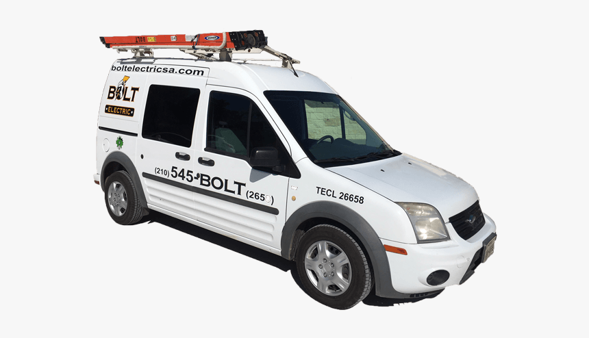Electrician & Electrical Repair Services In San Antonio, - Roof Rack For 2012 Ford Transit Connect, HD Png Download