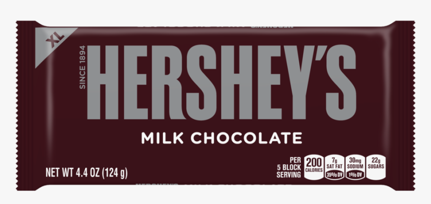 Clip Art Hershey S Milk Chocolate - Hershey’s Chocolate Bar, HD Png