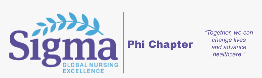 Sigma Theta Tau Phi Chapter Logo With Quote Together, - Graphic Design, HD Png Download