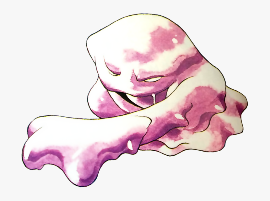 Pokemon Red And Blue Muk, HD Png Download