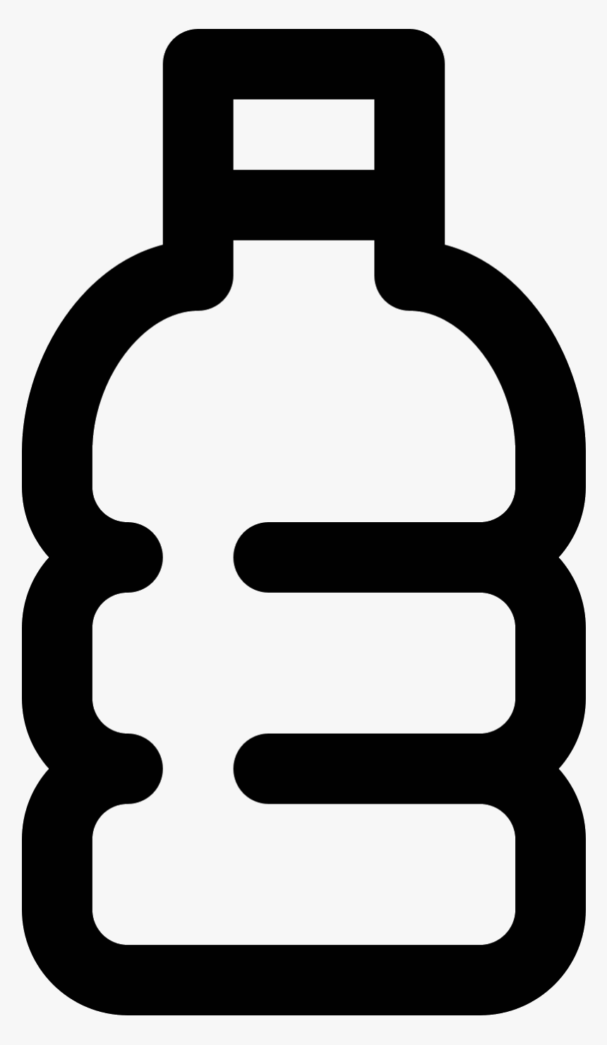 This Is An Image Of A Cylindrical Plastic Bottle, HD Png Download