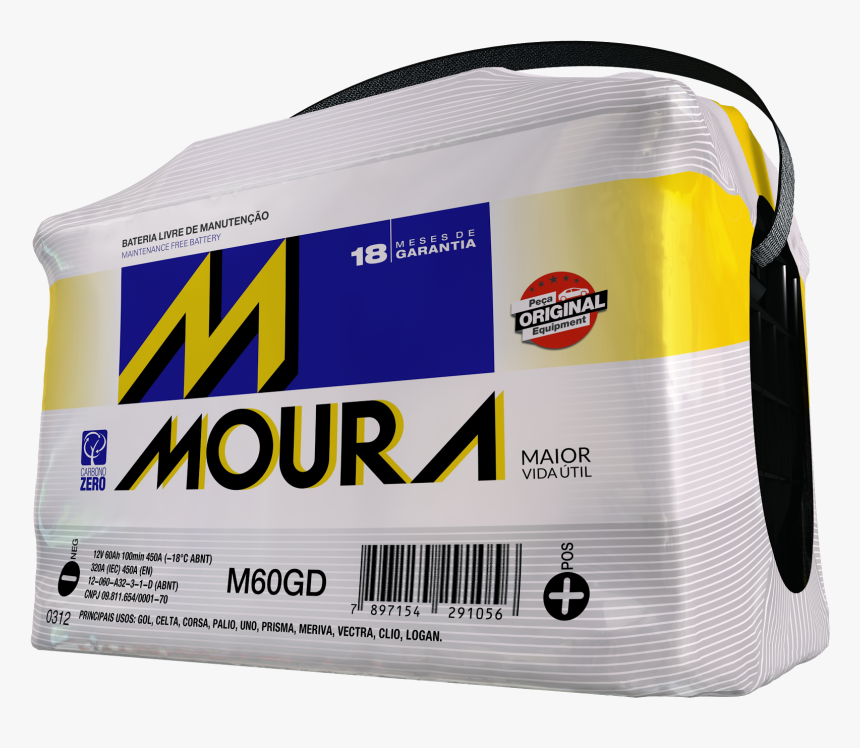 Bateria Moura, HD Png Download