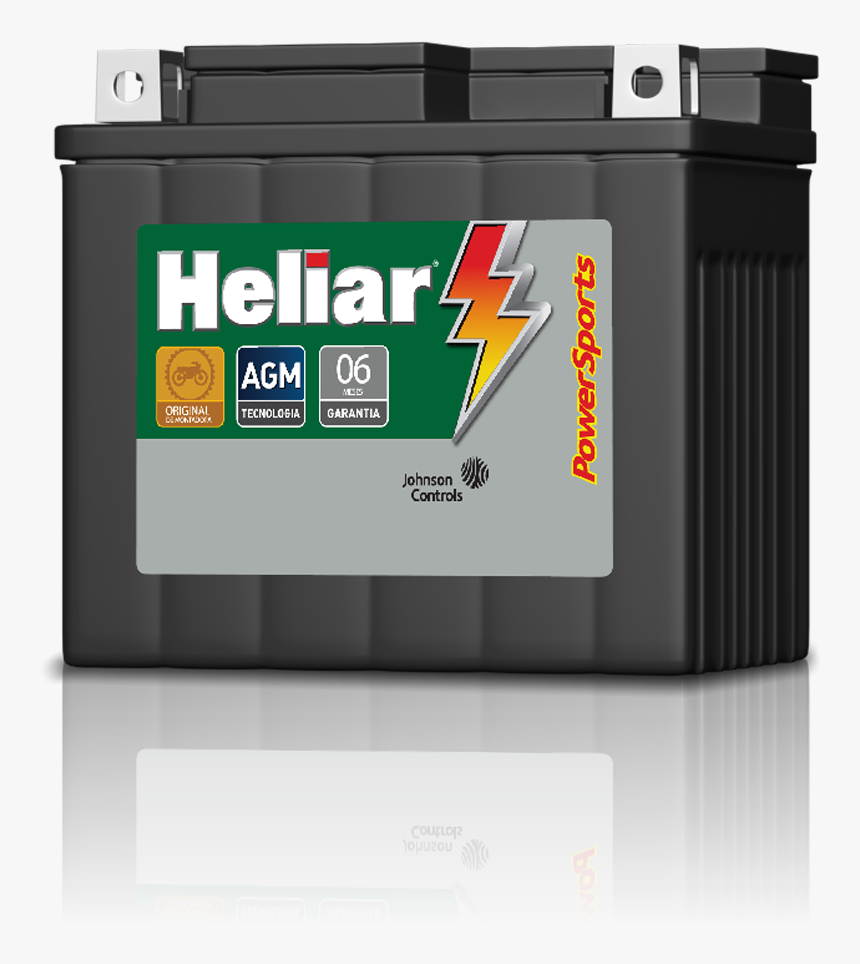 Baterias Heliar Powersports, Sua Moto Com O Máximo - Bateria Heliar Para Moto, HD Png Download