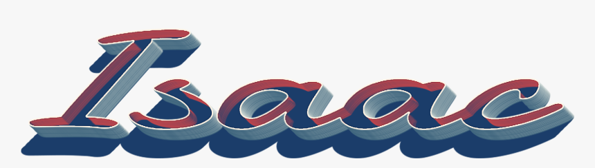 Isaac 3d Letter Png Name - Maya Letter, Transparent Png , Transparent ...