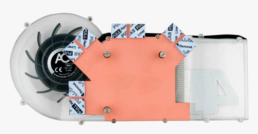 Nv Silencer 4 Rev - Arctic Cooling Nv Silencer 4, HD Png Download