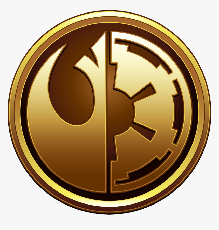 Rebel And Empire Symbols, HD Png Download