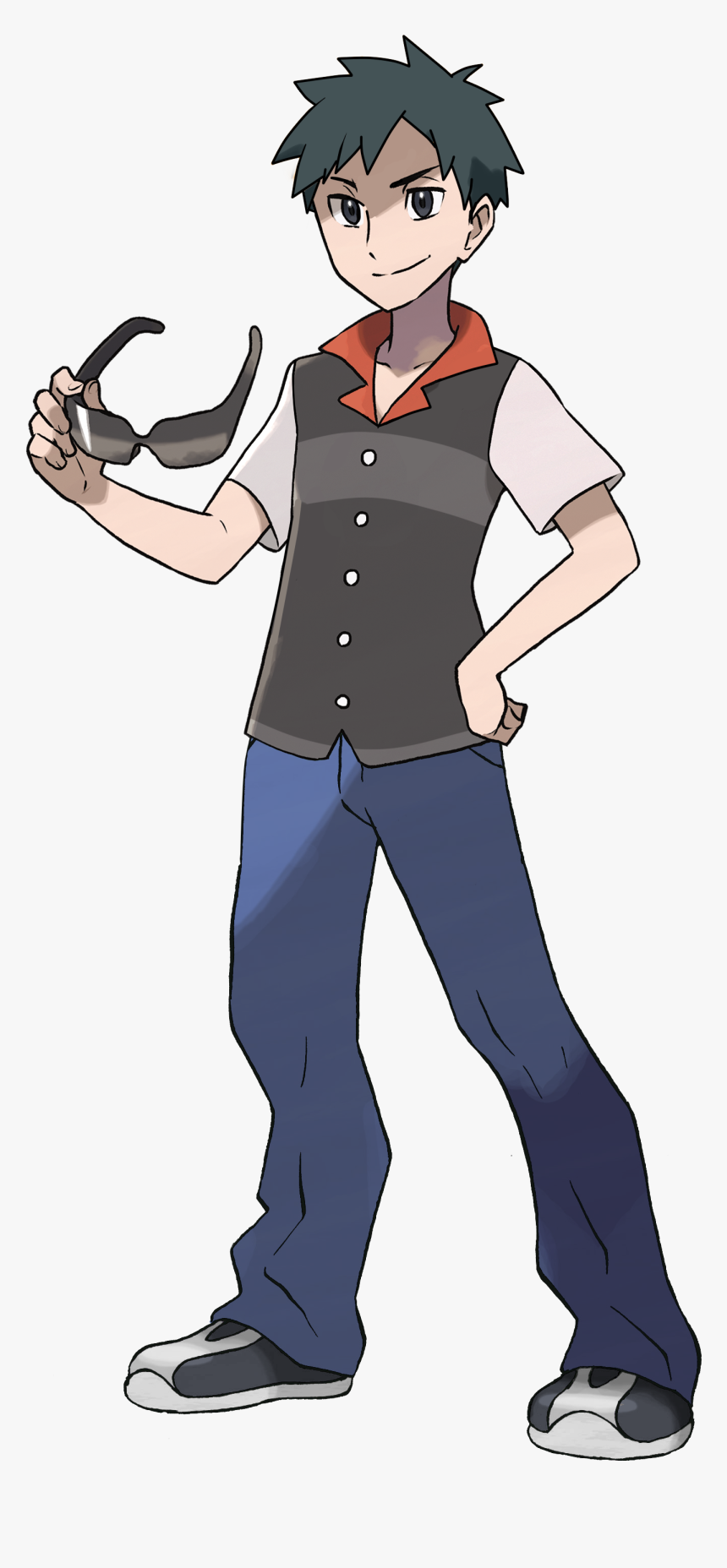 View Lucas , - Pokemon Trainer Blau, HD Png Download