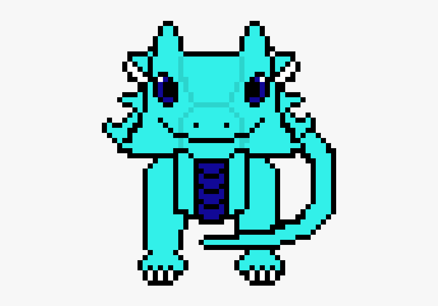 Walking Dragon Pixel Art Png, Transparent Png