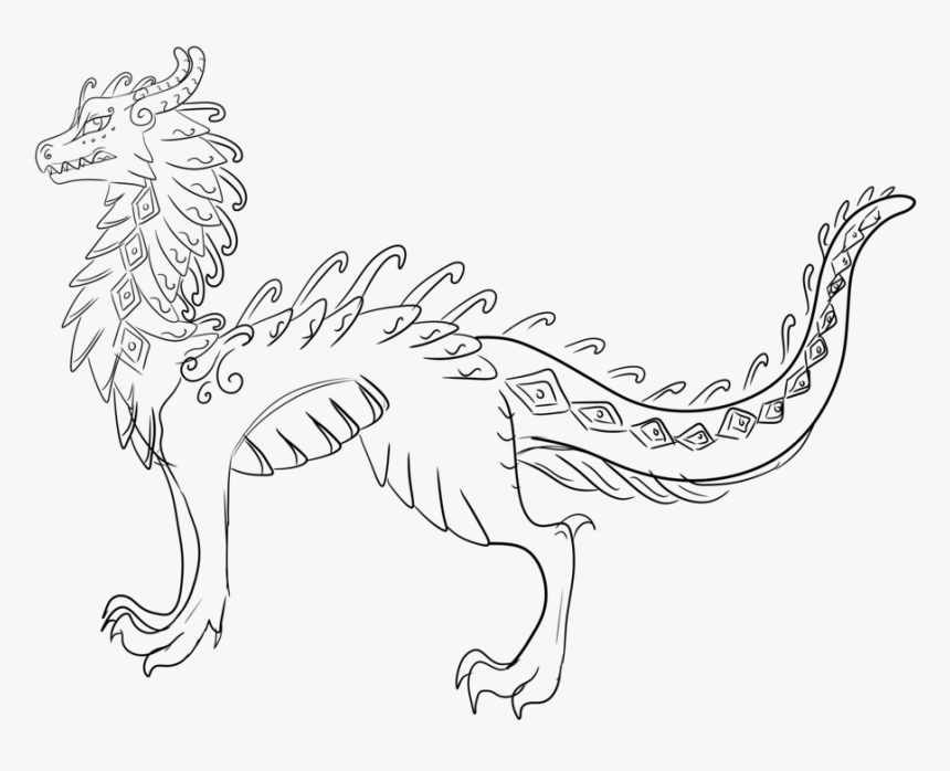 Clip Art Dragon Without Wings, HD Png Download