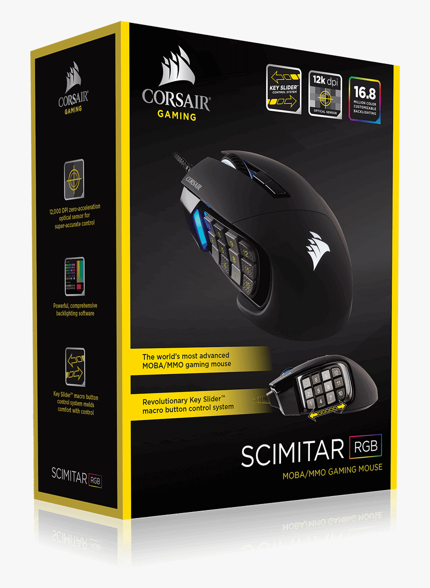 Corsaire Scimitar Pro Rgb, HD Png Download
