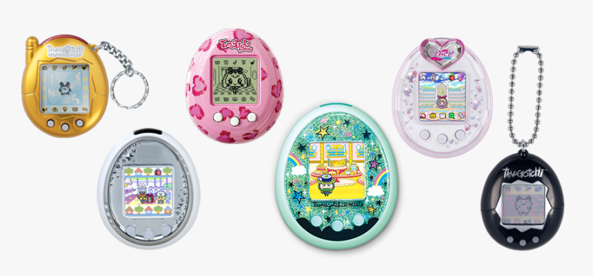 Tamagotchi Devices, Retro And Modern - Tamagotchi Version, HD Png Download