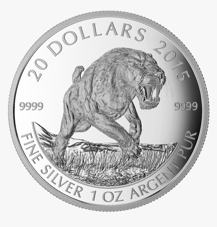 Canada Prehistoric Animals Coins, HD Png Download