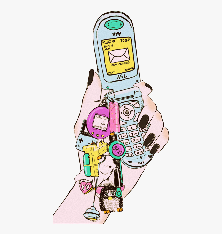 Tamagotchi Png , Png Download - 90s Drawings, Transparent Png