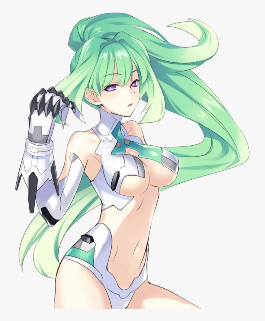 Megadimension Neptunia Vii Greenheart, HD Png Download