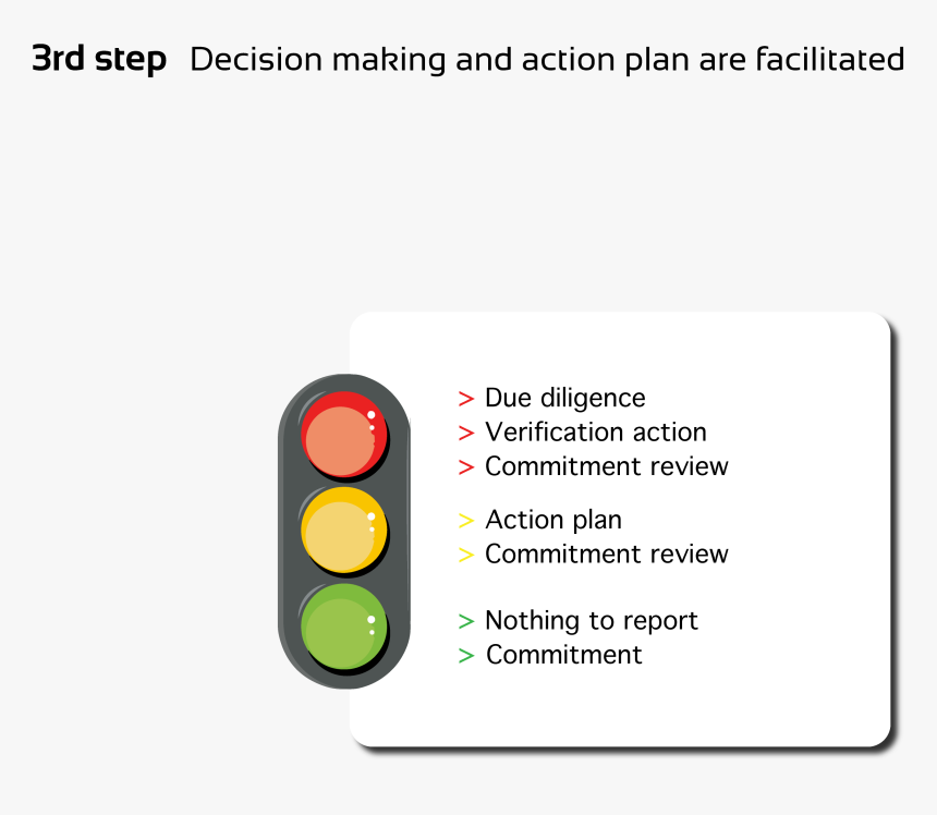 Infographie Fonctionnement Orgatrust - Traffic Light, HD Png Download