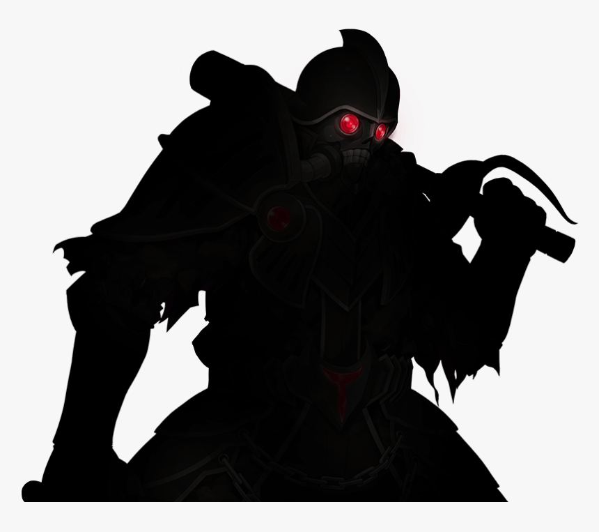 An Unidentified Existence Akin To The Great Terrors - Cyberdimension Neptunia Grim Reaper, HD Png Download