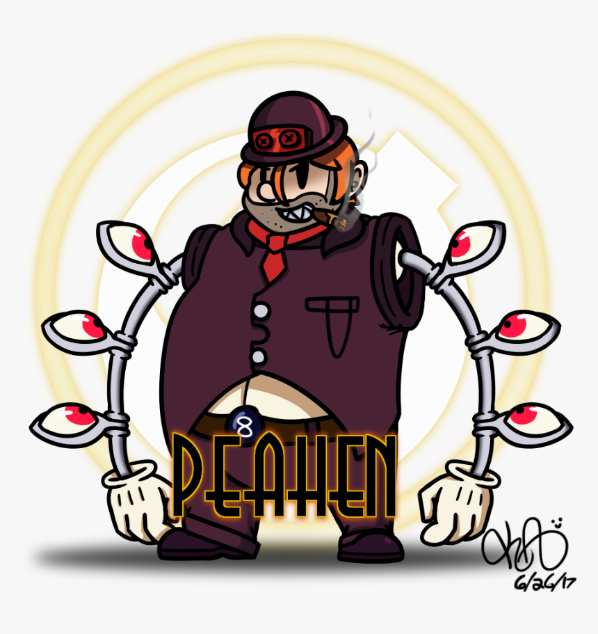 Peacock Skullgirls Genderbend Clipart , Png Download - Male Peacock Skullgirls, Transparent Png