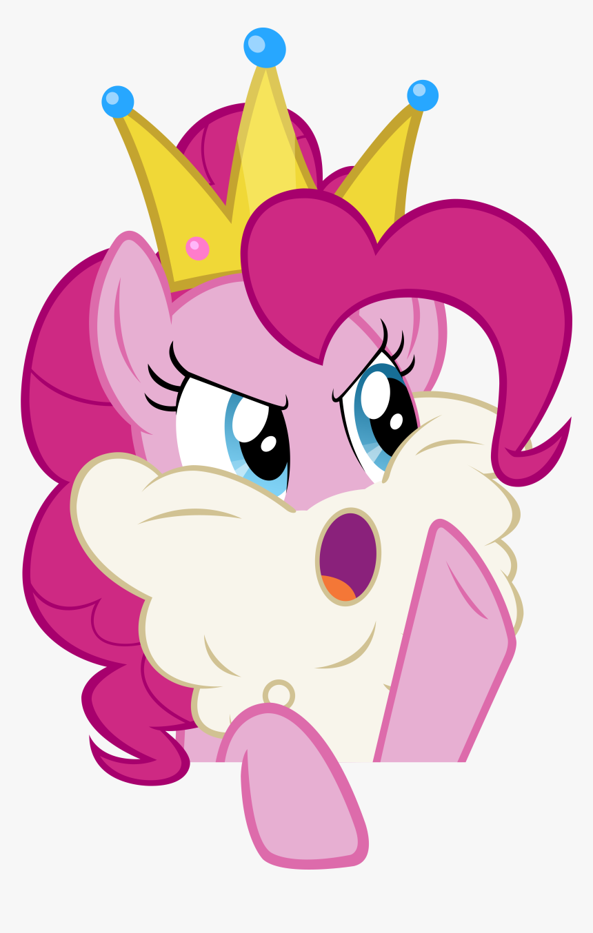 Pinkie Pie Twilight Sparkle Pink Nose Clip Art Purple - Пинки Пай В Короне, HD Png Download