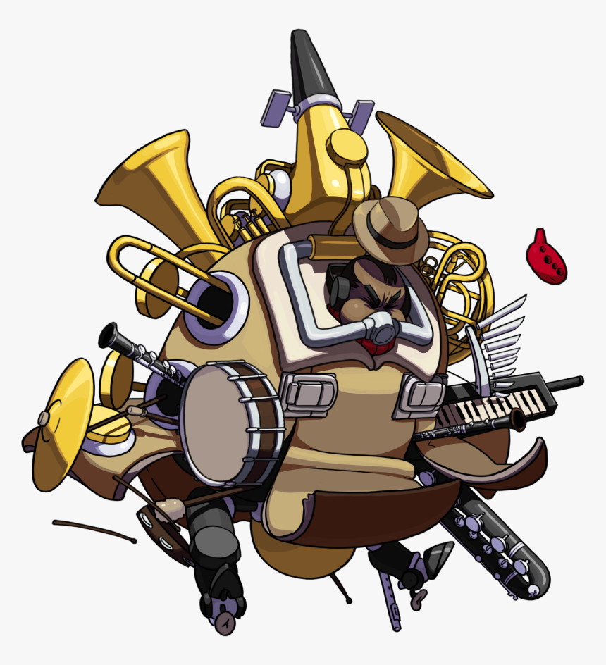 Guy Performs Free Jazz To Competitive Smash Bros - Strike Up The Band Skullgirls, HD Png Download