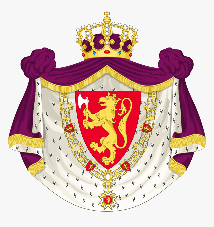Norway Royal Coat Of Arms, HD Png Download