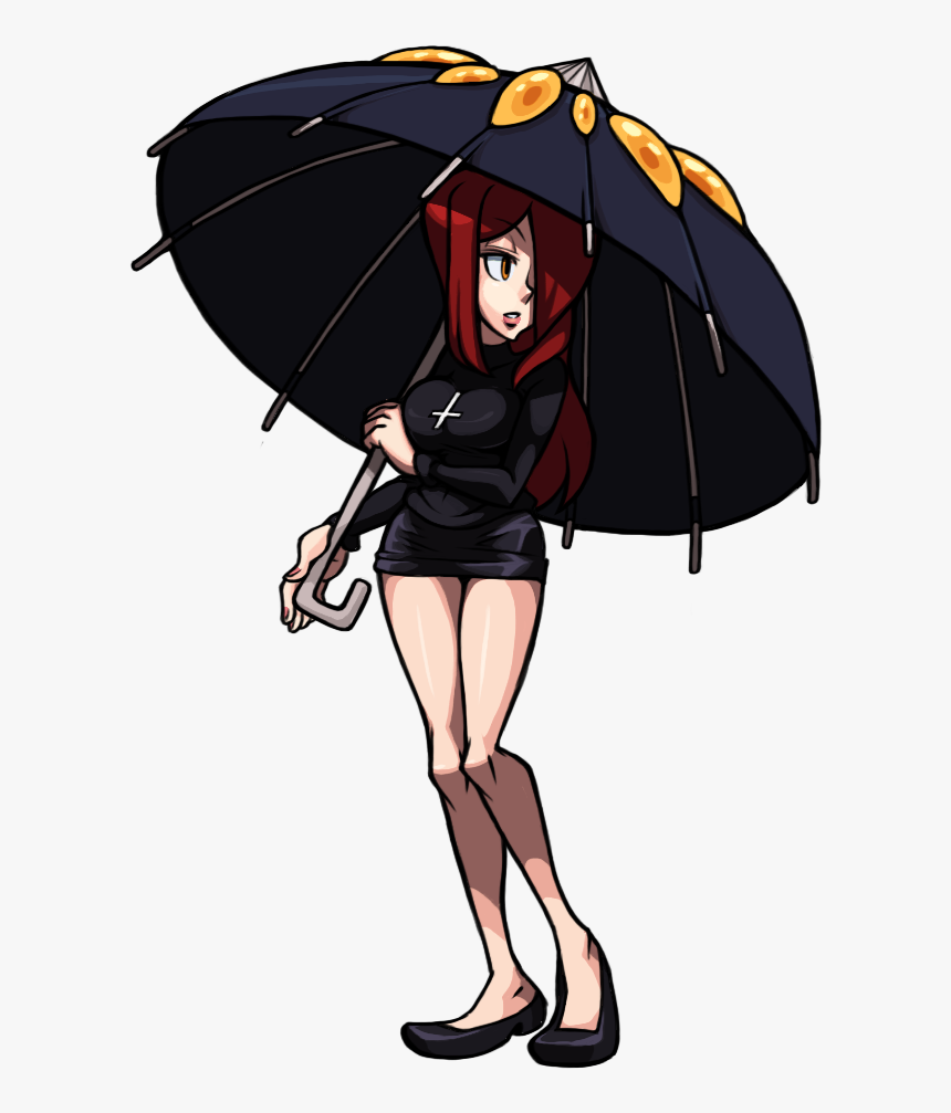 #skullgirls #parasoul #videogame #freetoedit - Skullgirls Parasoul, HD Png Download