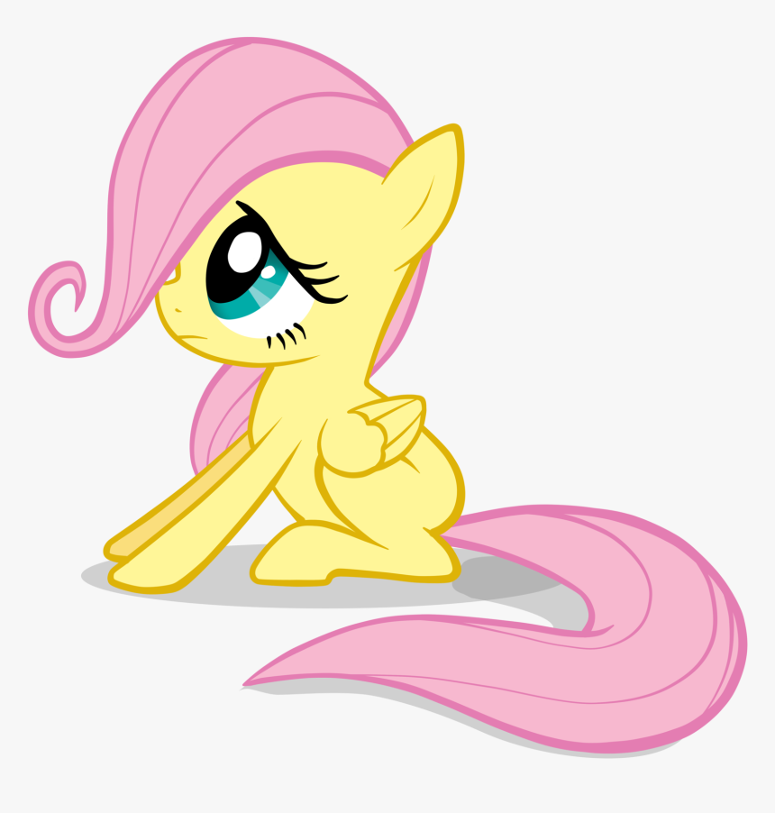 My Little Pony Fluttershy De Pequeña, HD Png Download