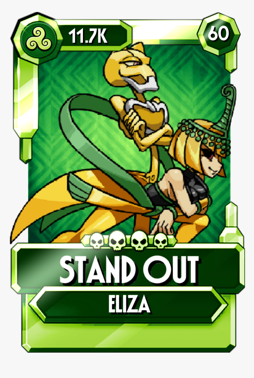 Skullgirls Filia Class Cutter - Cartoon, HD Png Download