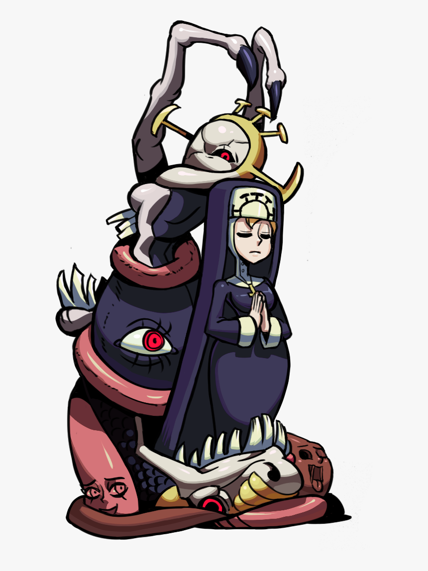 The Skullgirls Sprite Of The Day Is - Skullgirls Double Sprites, HD Png Download