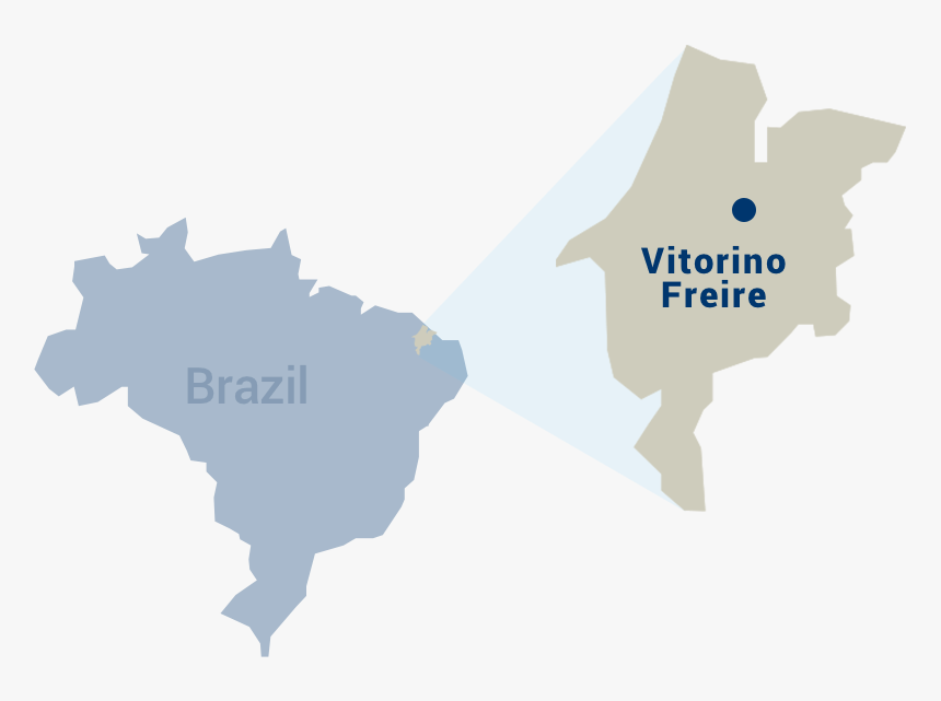 Brazil Map, HD Png Download