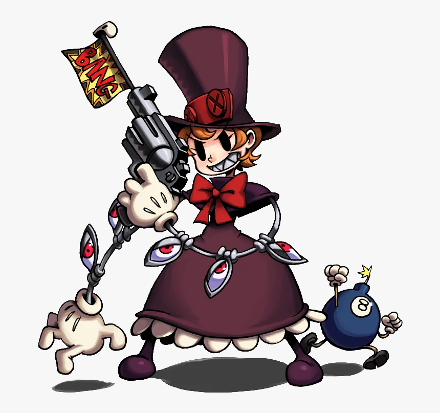 Skullgirls Peacock Art , Png Download - Skullgirls Peacock Png, Transparent Png