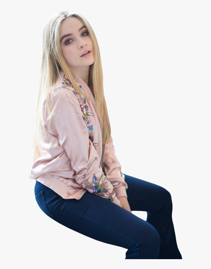 Sabrina Carpenter Sitting Png, Transparent Png