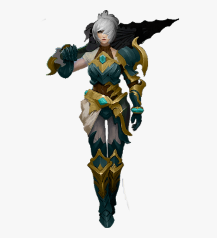 #riven #raven #rivenlol #lol #leagueoflegends #rivenskins - Illustration, HD Png Download