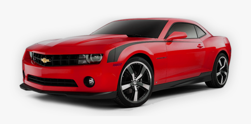 Red Camaro Png, Transparent Png