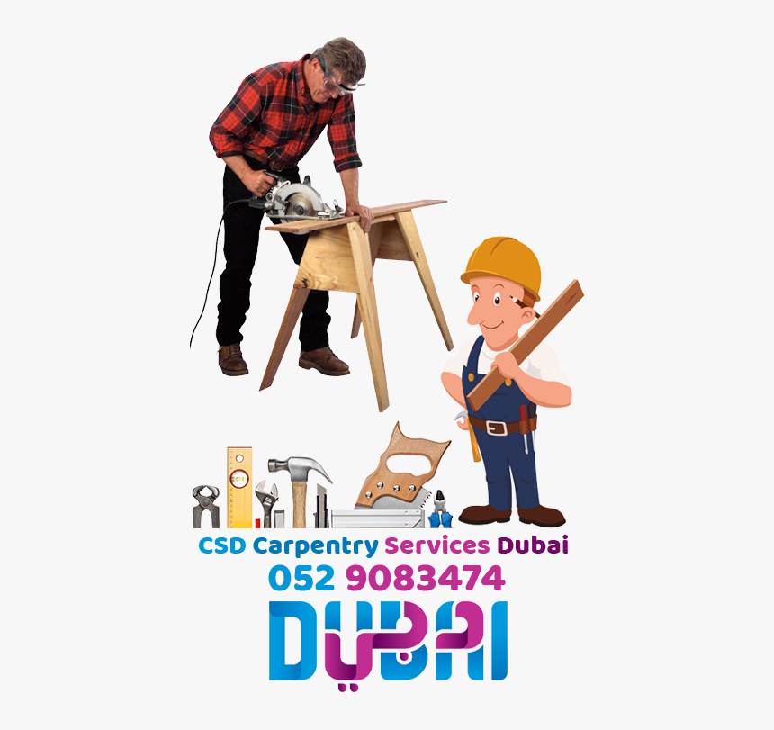 Carpentry Services Dubai Website Title, HD Png Download