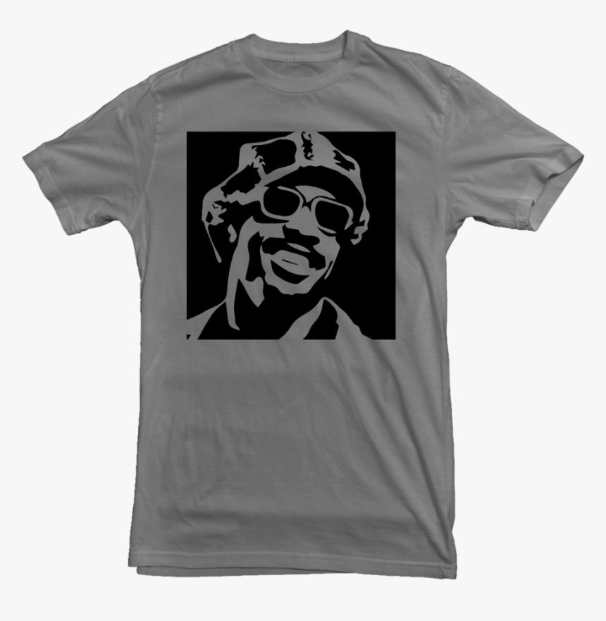 Stevie Wonder T-shirt Portrait - Stevie Wonder Sticker, HD Png Download