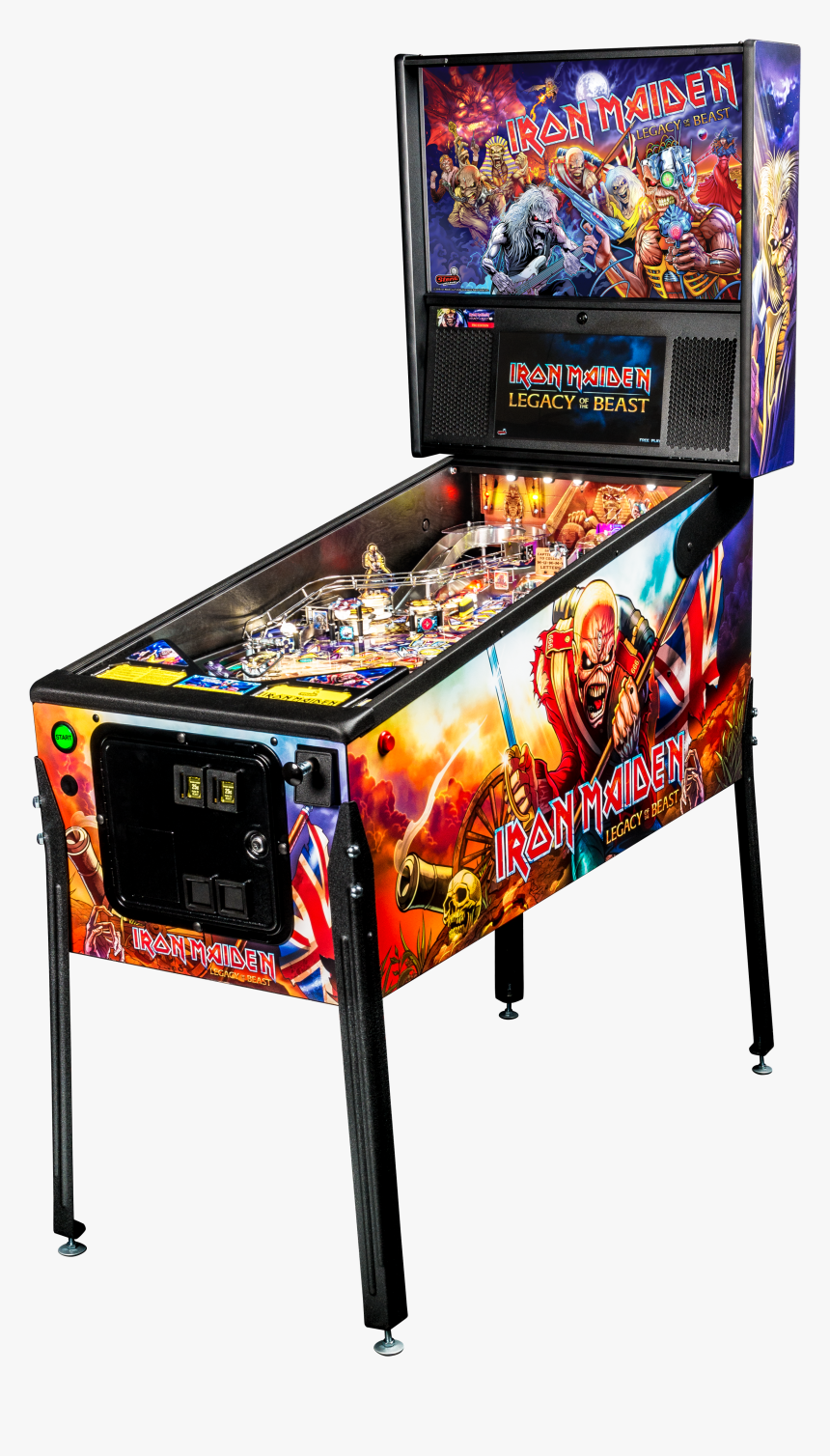 Pro - Iron Maiden Stern Pinball, HD Png Download