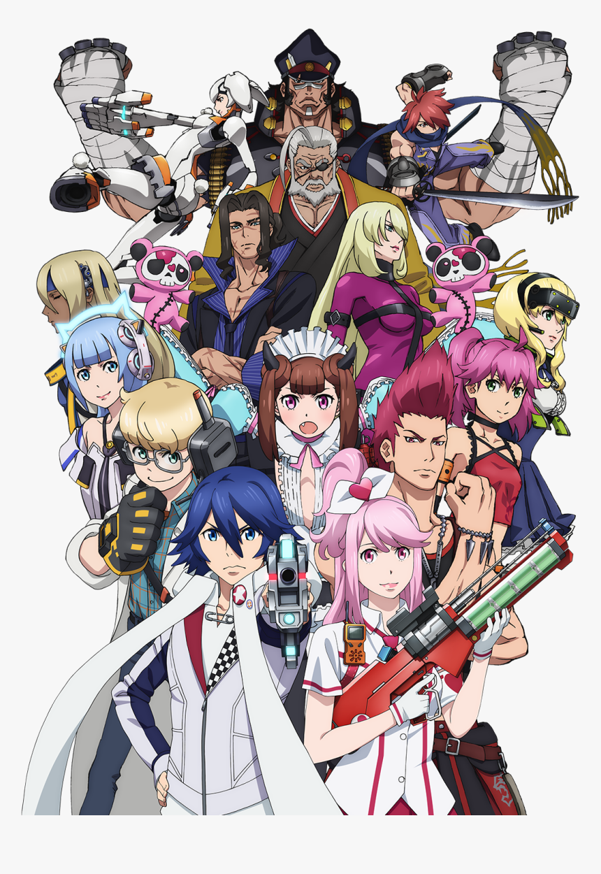 Gunslinger Stratos Png , Png Download - Gunslinger Stratos The Animation, Transparent Png