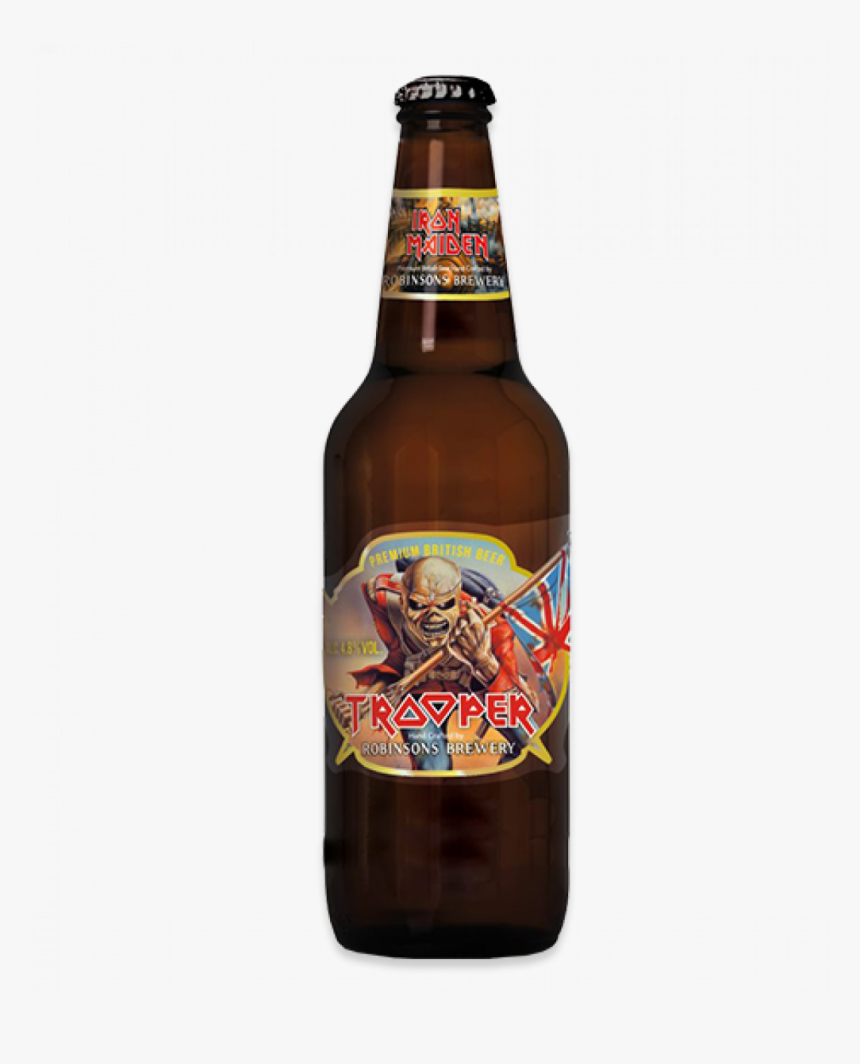 Iron Maiden Trooper 500ml Bottle - Iron Maiden Trooper Beer, HD Png Download