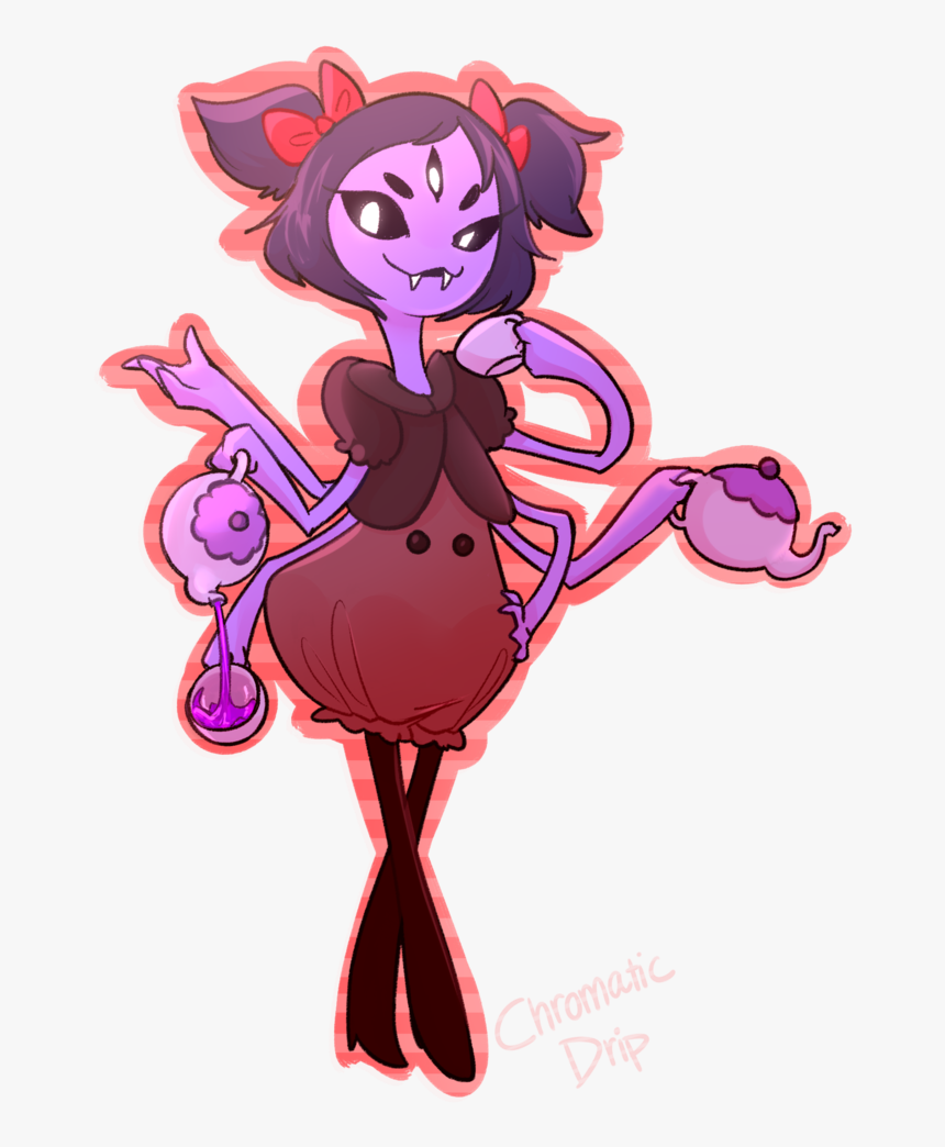 I Think You D Look Better In Purple By Chromatic Drip-d9alo09 - Undertale Spider Dance, HD Png Download