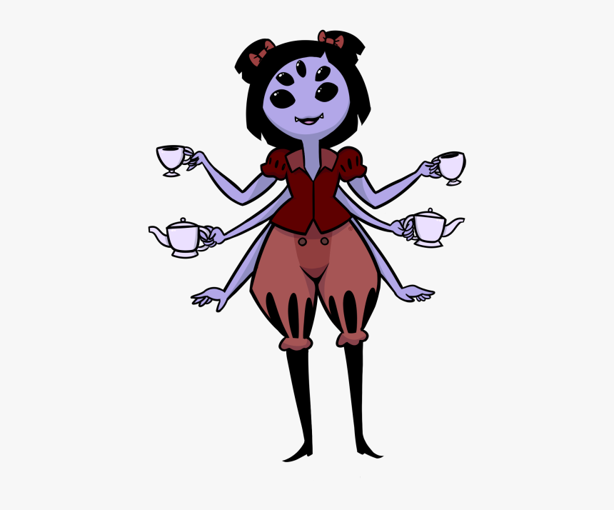 Muffet Render - Spider Girl From Undertale, HD Png Download